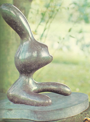 El ídolo de los conejos, de Jean  Arp