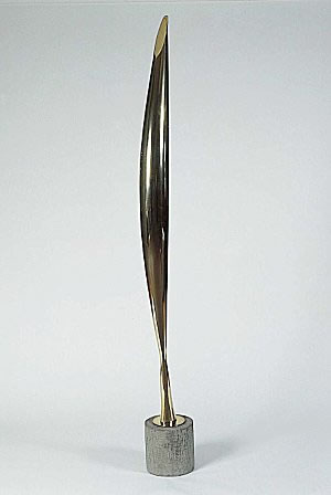 El pájaro en el espacio, de Constantin  Brancusi