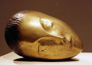 La Musa dormida, de Constantin  Brancusi