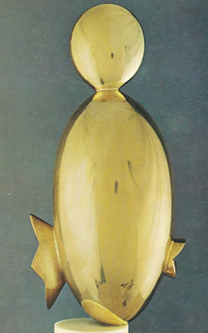 La negra rubia, de Constantin  Brancusi