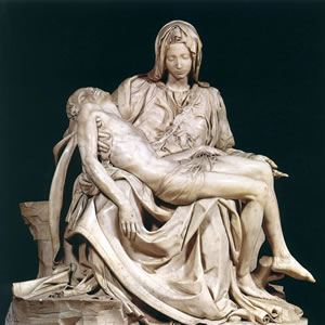 La Piedad, de Miguel Angel Buonarroti
