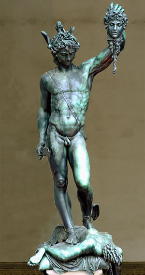 Modelo para Perseo, de Benvenuto Cellini