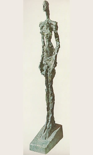 Mujer de Venecia I, de Alberto Giacometti