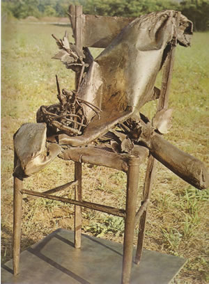 Silla con langosta, de Giacomo  Manzú