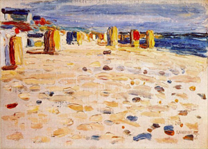 Sillones de playa en Holanda, de Wassily Kandinsky