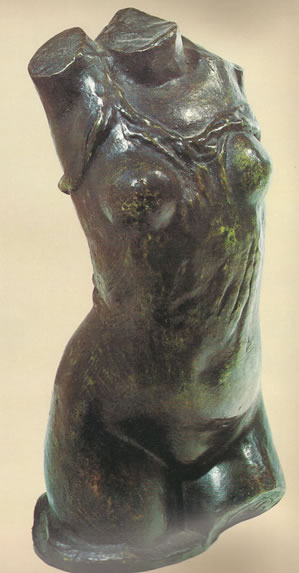 Torso con camisa, de Aristide  Maillol