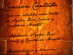 Canción Cantada