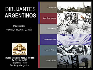 Exhibición de Grandes Dibujantes Argentinos