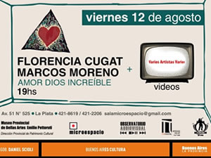 Florencia Cugat y Marcos Moreno: Amor Dios Increible