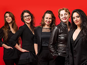 Granos de uva en el paladar
