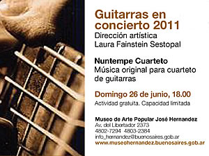 Guitarras en concierto 2011