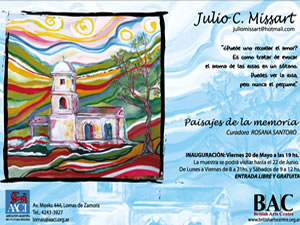 Julio Missart: Paisajes de la memoria