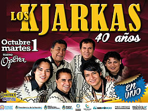 Los Kjarkas en Buenos Aires