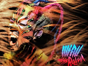 Miss Bolivia presenta Miau