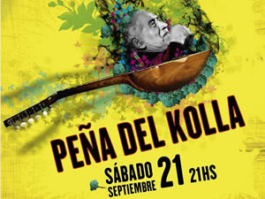 Tomás Lipán en la Peña del Kolla