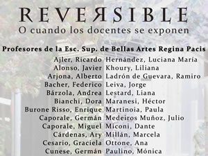 Reversible o cuando los docentes exponen