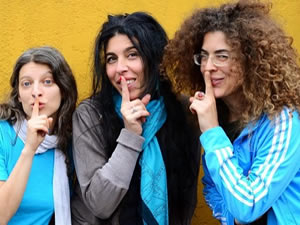 Trovalina: Samantha Navarro, Rossana Tadei y Eli-u Pena
